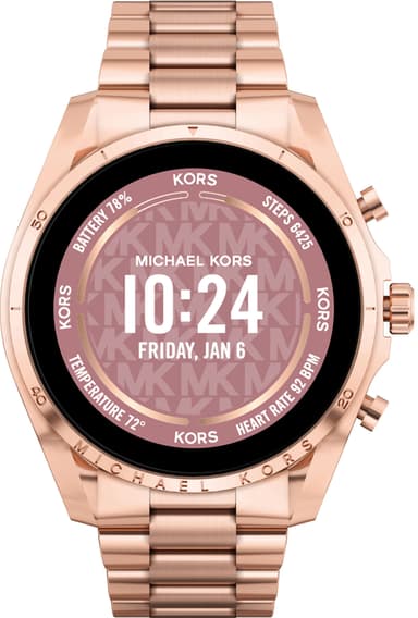Michael Kors Gen 6 Bradshaw 44 mm älykello (ruusukullan sävy)