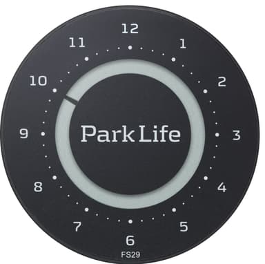 PARKONE pysäköintikiekko 6011 (musta)