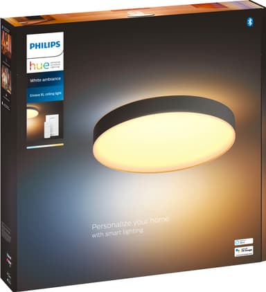 Philips Hue Enrave XL kattovalaisin musta