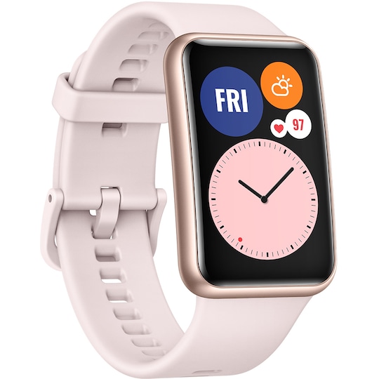 Huawei Watch Fit älykello (kirsikankukanpunainen)