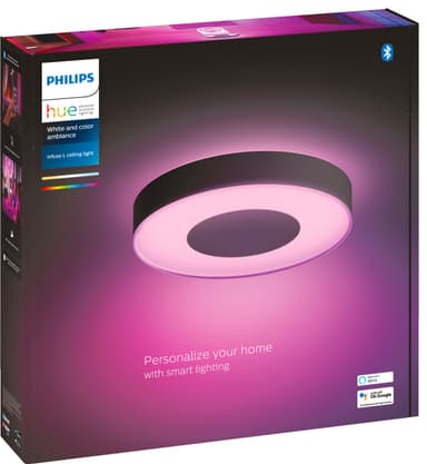 Philips Hue Infuse L kattovalaisin musta