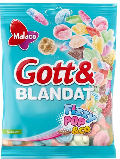 Godt & Blandet Fizzy Pop makeissekoitus 700 g