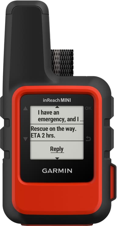 Garmin inReach Mini satelliittiviestintälaite (oranssi)