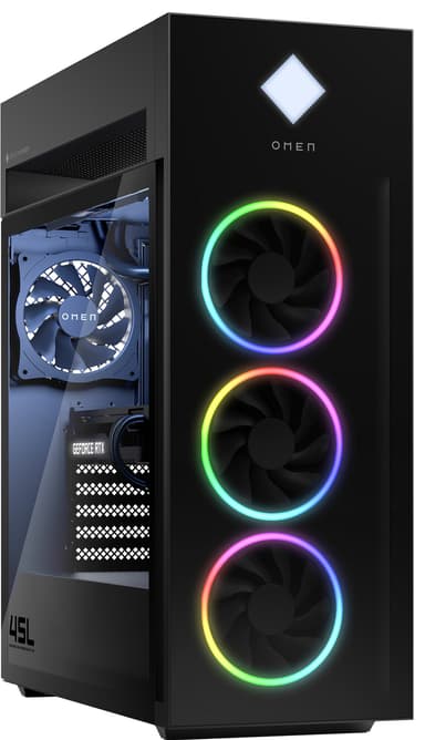 HP Omen 45L R9-5/64/4000/3080Ti pöytätietokone
