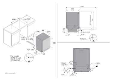 Asko astianpesukone DBI8237S1 (teräs)