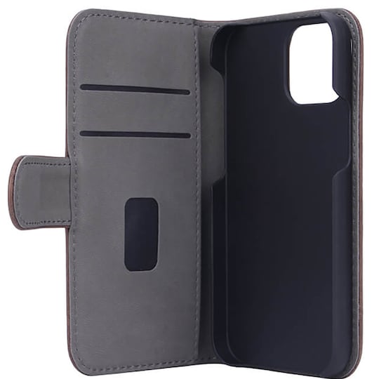 Gear iPhone 13 mini lompakkokotelo (ruskea)