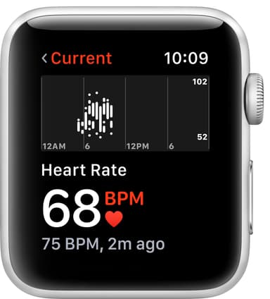 Apple Watch Series 3 42 mm (valkoinen ranneke)
