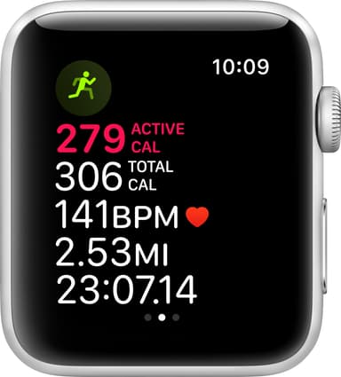 Apple Watch Series 3 42 mm (valkoinen ranneke)