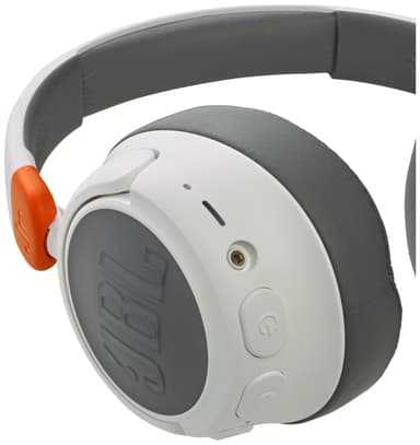 JBL Jr460NC langattomat on-ear kuulokkeet (valkoinen)