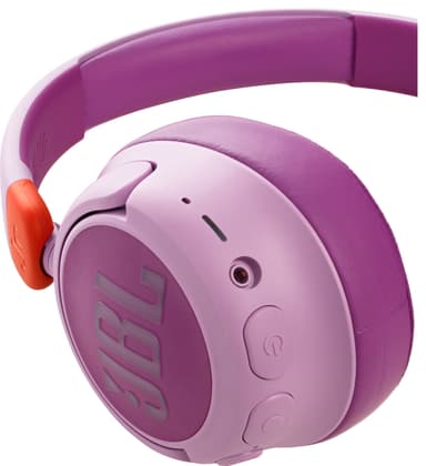 JBL Jr460NC langattomat on-ear kuulokkeet (pinkki)