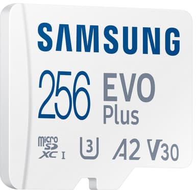 Samsung EVO Plus micro SD muistikortti (256 GB)