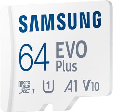 Samsung EVO Plus micro SD muistikortti (64 GB)
