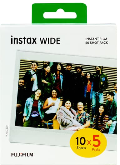 Fujifilm Instax Wide valokuvapaperi (50 kpl)