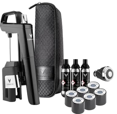Coravin Timeless Six+ viinijärjestelmä 112326 (pianomusta)