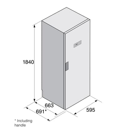 Asko kuivauskaappi DC7784HPW