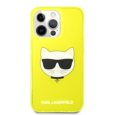 Karl Lagerfeld iPhone 13 Pro Kuori Fluo Keltainen