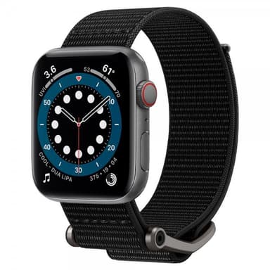 Spigen Apple Watch 42/44/45mm/Apple Watch Ultra Ranneke DuraPro Flex Musta