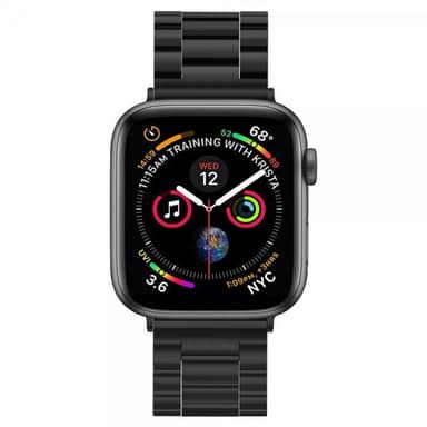 Spigen Apple Watch 42/44/45mm/Apple Watch Ultra Ranneke Modern Fit Musta