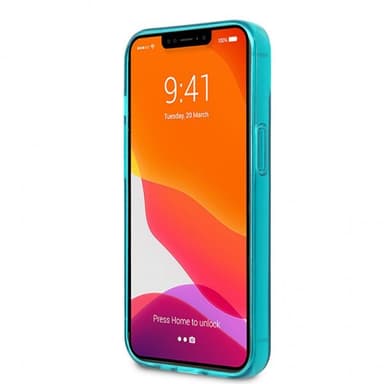 Karl Lagerfeld iPhone 13 Mini Kuori Fluo Sininen