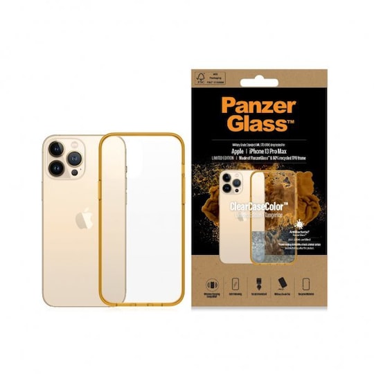 iPhone 13 Pro Max Kuori ClearCase Color Tangerine