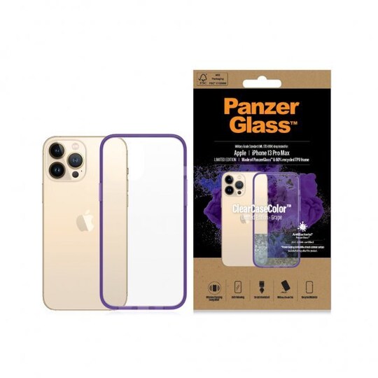 iPhone 13 Pro Max Kuori ClearCase Color Grape