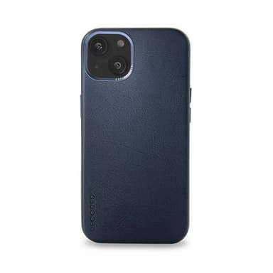 Decoded iPhone 13 Kuori Leather Backcover Matte Navy