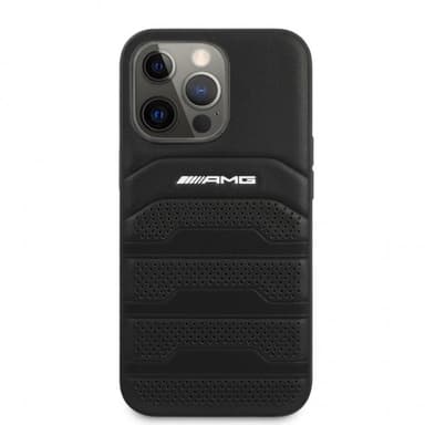 AMG iPhone 13 Pro Kuori Perforoitu Musta