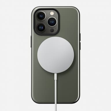 NOMAD iPhone 13 Pro Kuori Sport Case Ash Green