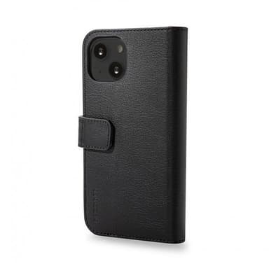 Decoded iPhone 13 Kotelo Leather Detachable Wallet Musta