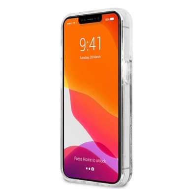 Karl Lagerfeld iPhone 13 Pro Max Kuori Liquid Glitter Hopea
