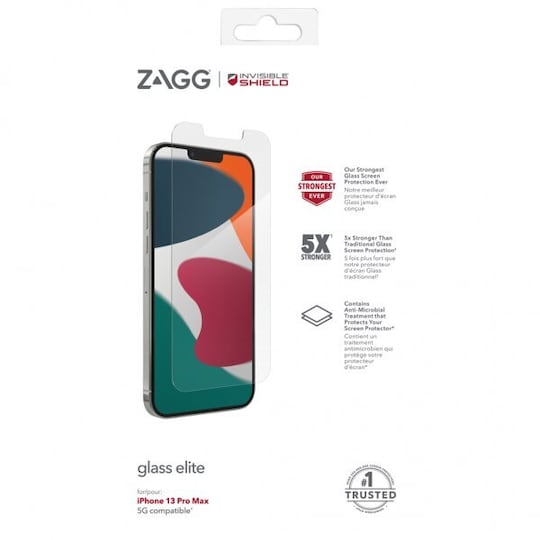 ZAGG InvisibleShield iPhone 13 Pro Max/iPhone 14 Plus Näytönsuoja Glass Elite