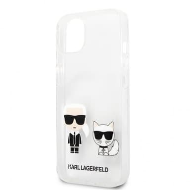 Karl Lagerfeld iPhone 13 Kuori Choupette Läpinäkyvä