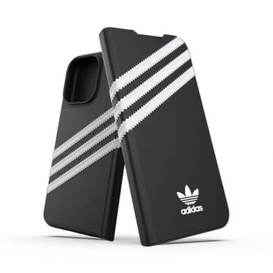 Adidas iPhone 13 Pro Kotelo Booklet Case Musta