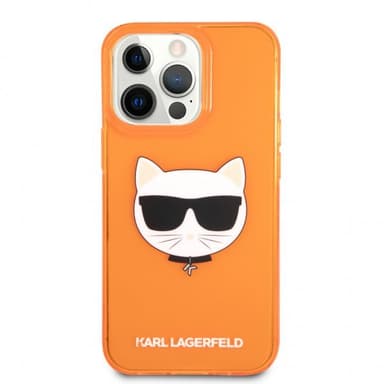 Karl Lagerfeld iPhone 13 Pro Kuori Fluo Oranssi