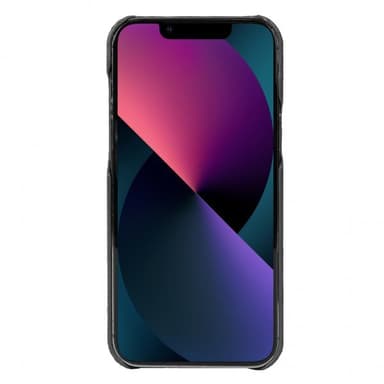 Krusell iPhone 13 Mini Kuori Leather Cover Musta