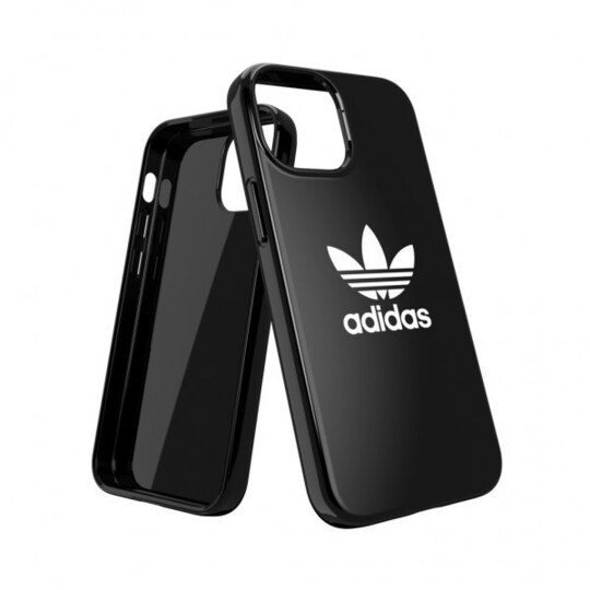 Adidas iPhone 13 Mini Kuori Snap Case Trefoil Musta