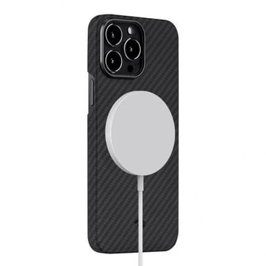 Pitaka iPhone 13 Pro Max Kuori MagEZ Case 2 Black/Grey Twill