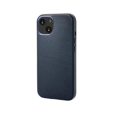 Decoded iPhone 13 Kuori Leather Backcover Matte Navy