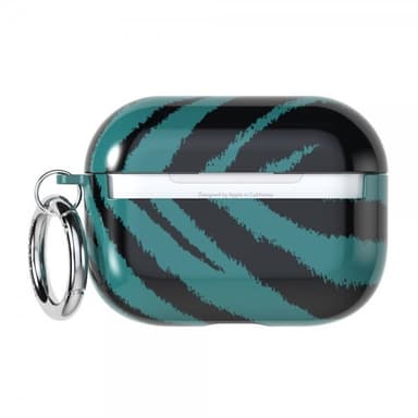 Richmond & Finch AirPods Pro Kuori Emerald Zebra
