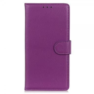Nordic Covers iPhone 13 Pro Kotelo Litchi Violetti