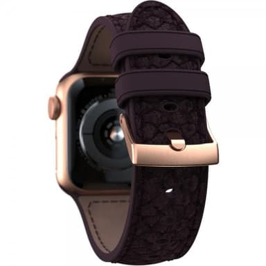 Njord by Elements Apple Watch 38/40/41mm Ranneke Salmon Series Aubergine