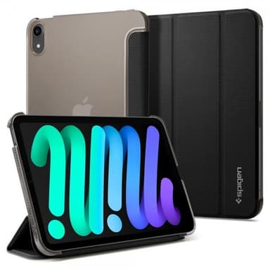 Spigen iPad Mini 2021 Kotelo Liquid Air Folio Musta