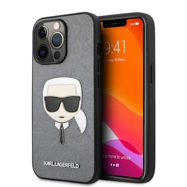 Karl Lagerfeld iPhone 13 Pro Kuori Embossed Karl Hopea