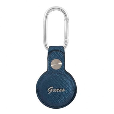 Guess AirTag Pidike Saffiano Sininen