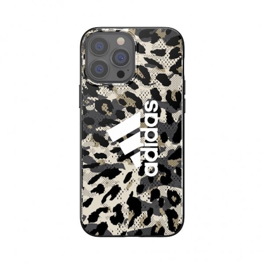 Adidas iPhone 13 Pro Max Kuori Snap Case Leopard Beige