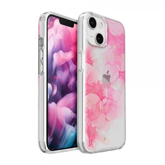 LAUT iPhone 13 Kuori Crystal INK Ruby Red