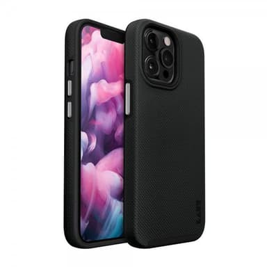 LAUT iPhone 13 Pro Kuori SHIELD Musta