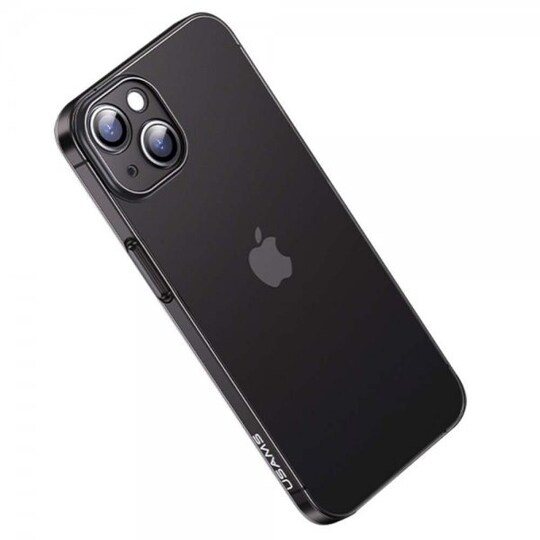 USAMS iPhone 13 Mini Kuori Gentle Series Musta