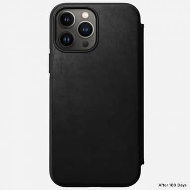 NOMAD iPhone 13 Pro Max Kotelo Rugged Folio Musta