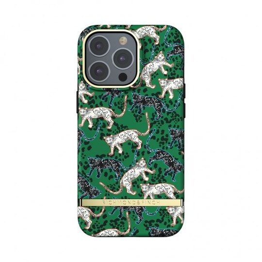 Richmond & Finch iPhone 13 Pro Kuori Green Leopard